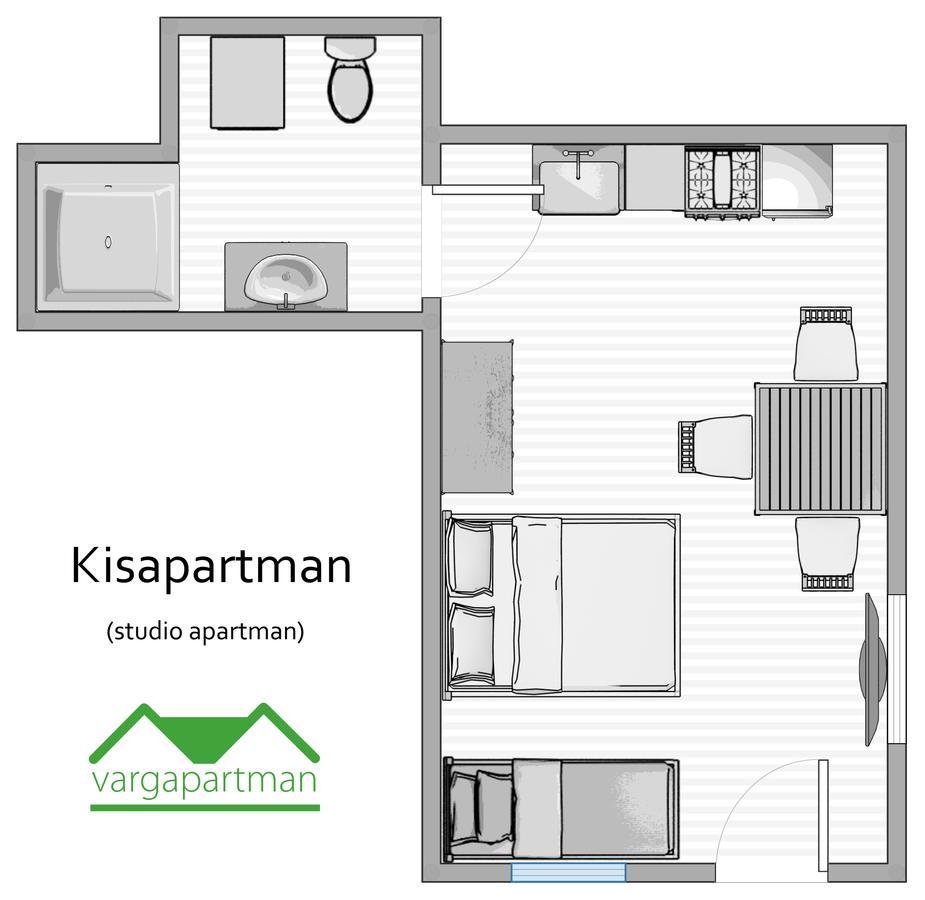 Vargapartman Szegedin Exterior foto